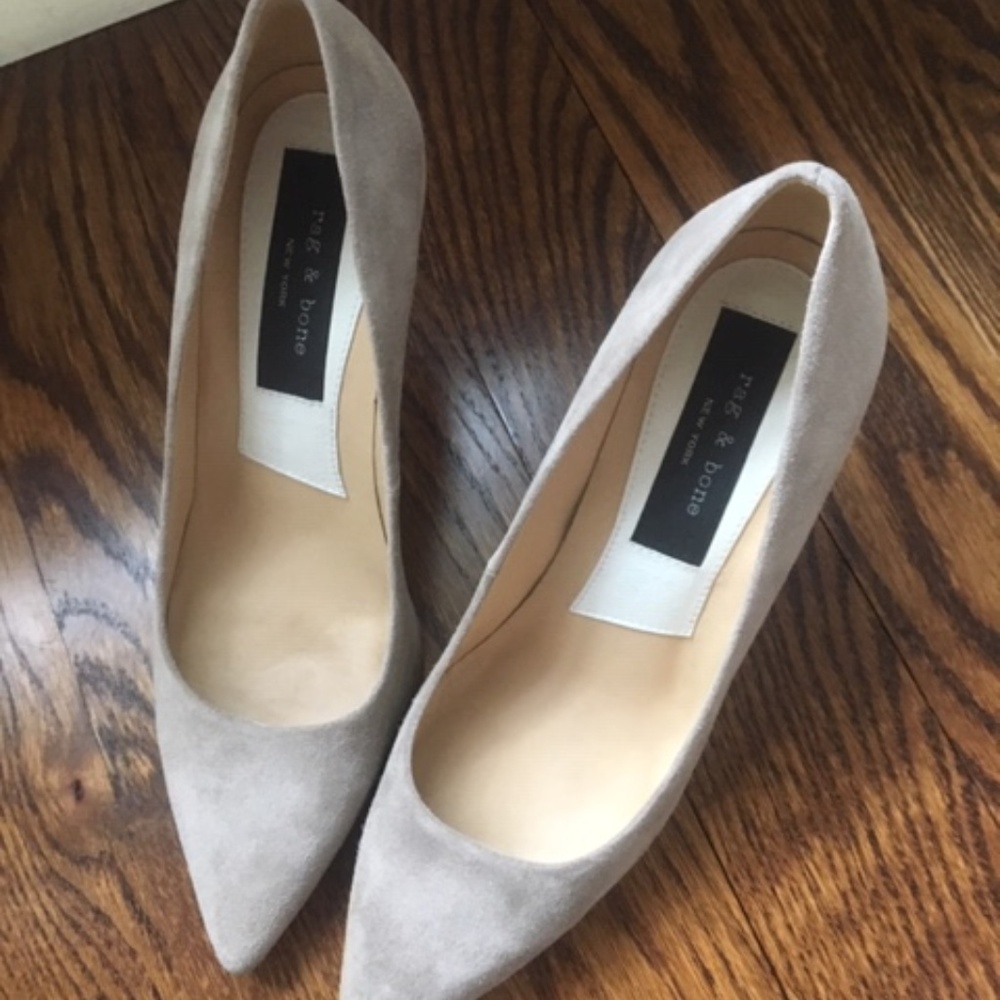 Rag and Bone suede pumps
